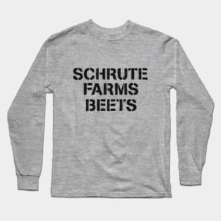 Schrute Farms Beets Long Sleeve T-Shirt